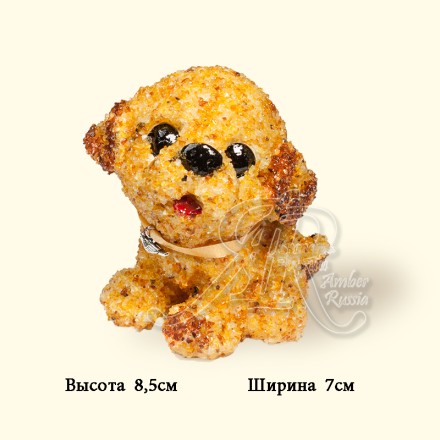 Собака Керамика Янтарь купить