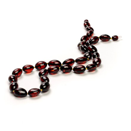 Бусы &quot;Слива&quot; из Янтаря купить