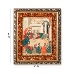 Икона &quot;Тайная вечеря&quot; с Янтарем