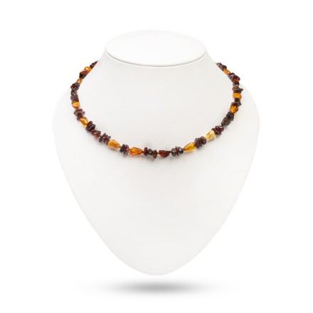 Бусы &quot;Галька/Сливка&quot; из Янтаря купить