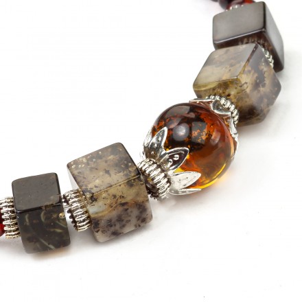 Браслет &quot;Маруся&quot;, янтарь купить