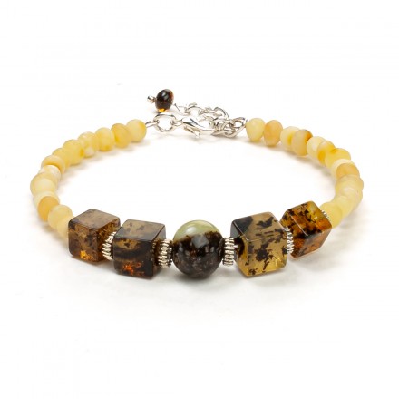 Браслет &quot;Маруся&quot;, янтарь купить
