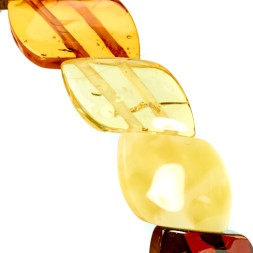 Браслет &quot;Змейка&quot; из Янтаря