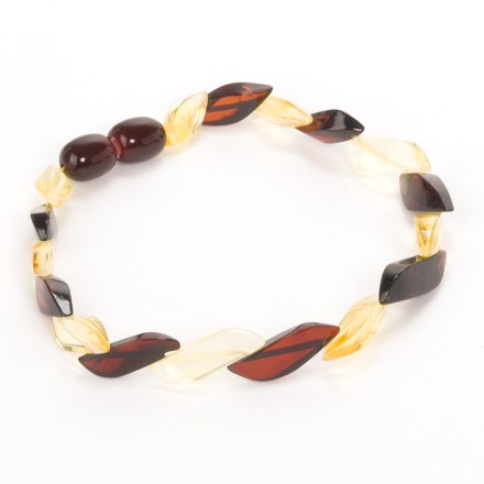 Браслет &quot;Змейка на замке&quot; из Янтаря купить