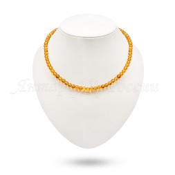 Бусы &quot;Шар&quot; из Янтаря