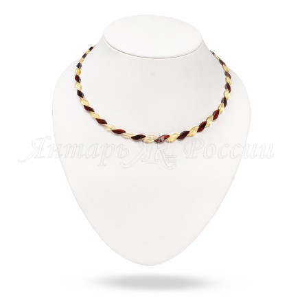 Бусы &quot;Змейка&quot; из Янтаря купить