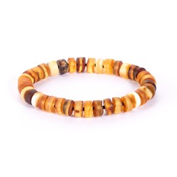 Браслет &quot;Пеньки&quot; из Янтаря
