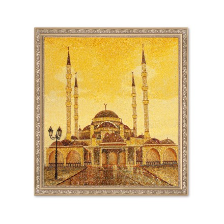Картина &quot;Мечеть Пророка&quot; из Янтаря купить