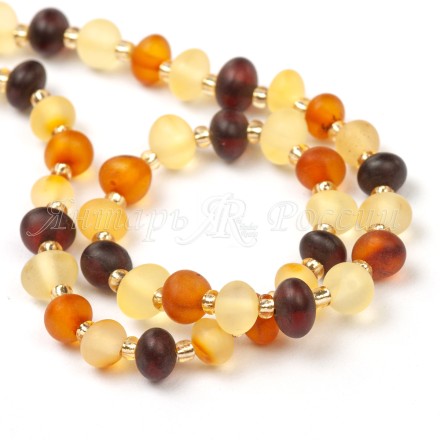 Бусы для очков &quot;Мятый шар&quot; из Янтаря купить