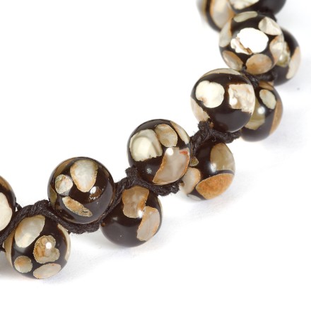 Браслет &quot;Шарики&quot; из Янтаря и юв.смолы купить