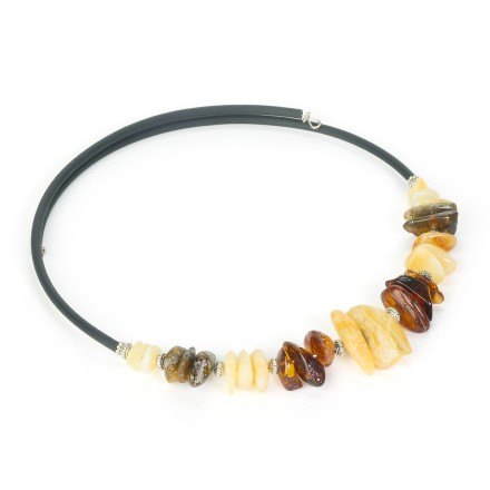 Колье на струне &quot;Алтай&quot; из Янтаря (ассорт.) купить
