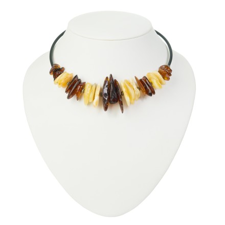 Колье на струне &quot;Алтай&quot; из Янтаря (ассорт.) купить