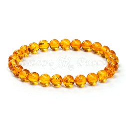 Браслет &quot;Шар&quot; из Янтаря