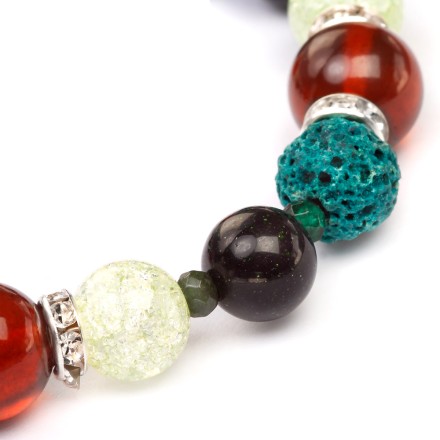 Браслет &quot;Лава&quot; из Янтаря и лавы купить