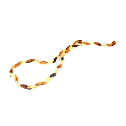 Бусы &quot;Змейка&quot; из Янтаря купить