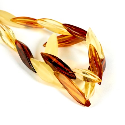 Бусы &quot;Змейка&quot; из Янтаря купить