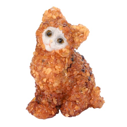 Кошка Янтарь/полистоун купить