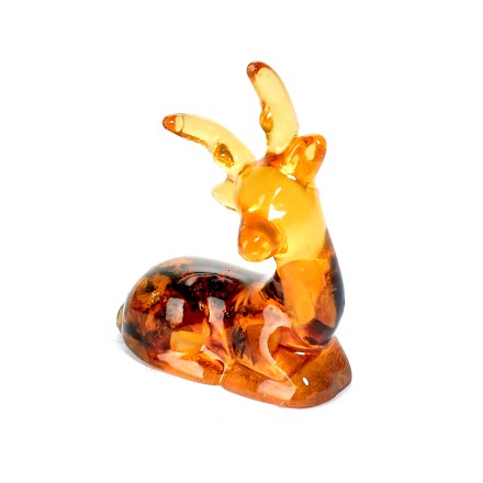 &quot;Газель&quot; фигурка Юв.смола с янтарем купить