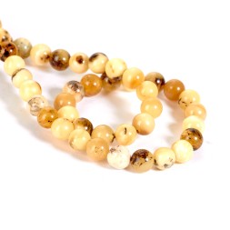 Бусы &quot;Шар&quot; из Янтаря