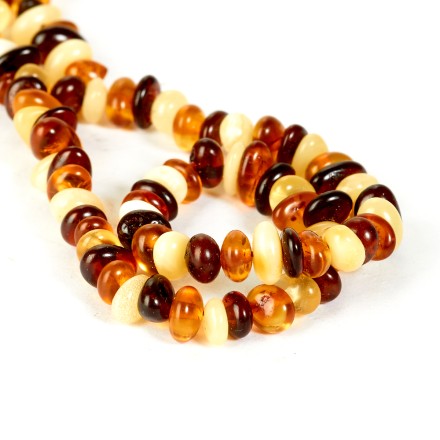Бусы &quot;Галька&quot; из Янтаря купить