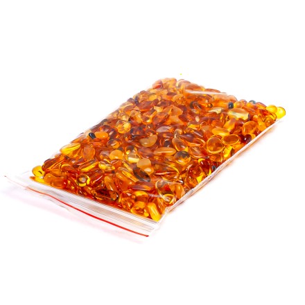 Янтарная галька Аквариумная купить