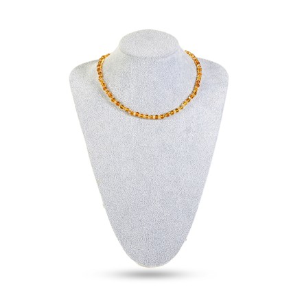 Бусы &quot;Богема&quot; из Янтаря и кварца купить