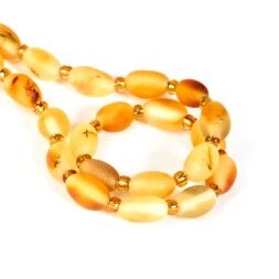 Бусы для очков &quot;Сливка&quot; из Янтаря
