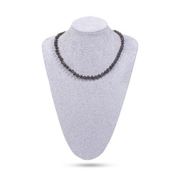 Бусы &quot;Мятый шар&quot; из Янтаря