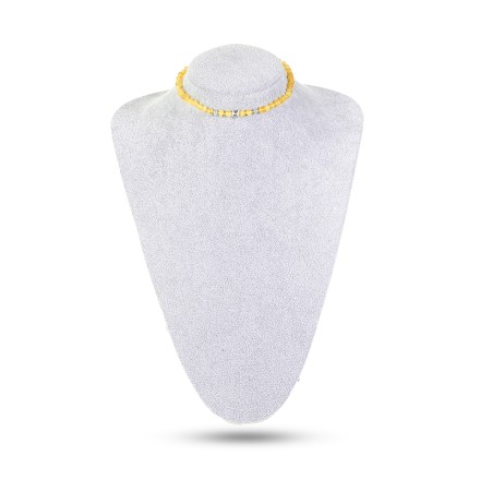 Бусы детские &quot;Бабочка&quot; из Янтаря и перламутра купить