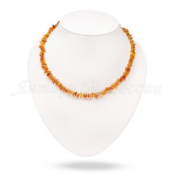 Бусы &quot;Галька&quot; из Янтаря