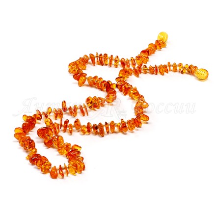 Бусы &quot;Галька&quot; из Янтаря купить