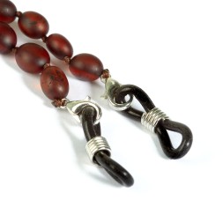 Бусы для очков &quot;Сливка&quot; из Янтаря