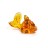 Фигурка &quot;Рыбка&quot; из Янтаря и эпоксидной смолы купить