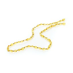 Бусы &quot;Сливка&quot; из Янтаря с бисером